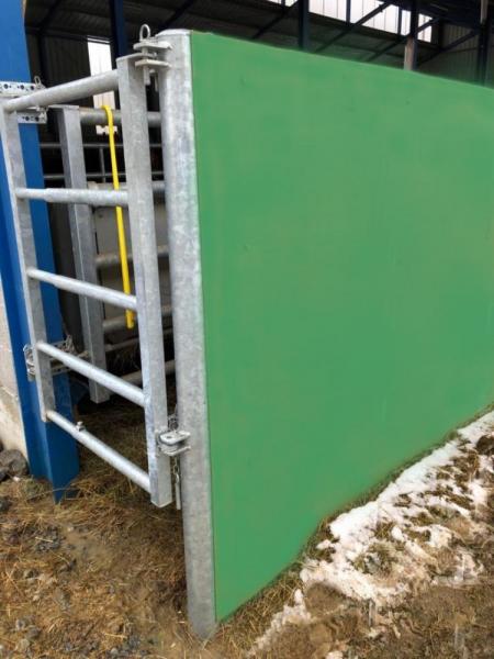 installation Cover Green étable vaches - Bioret Agri 