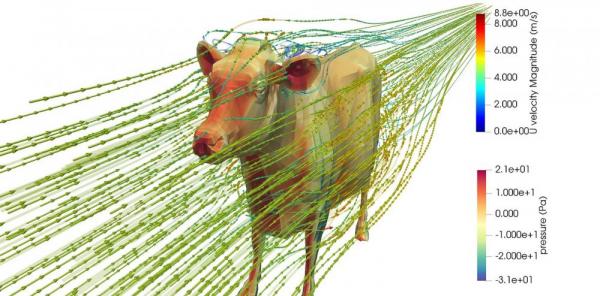 stress thermique vache laitière ventilateur Cyclone - Bioret Agri 